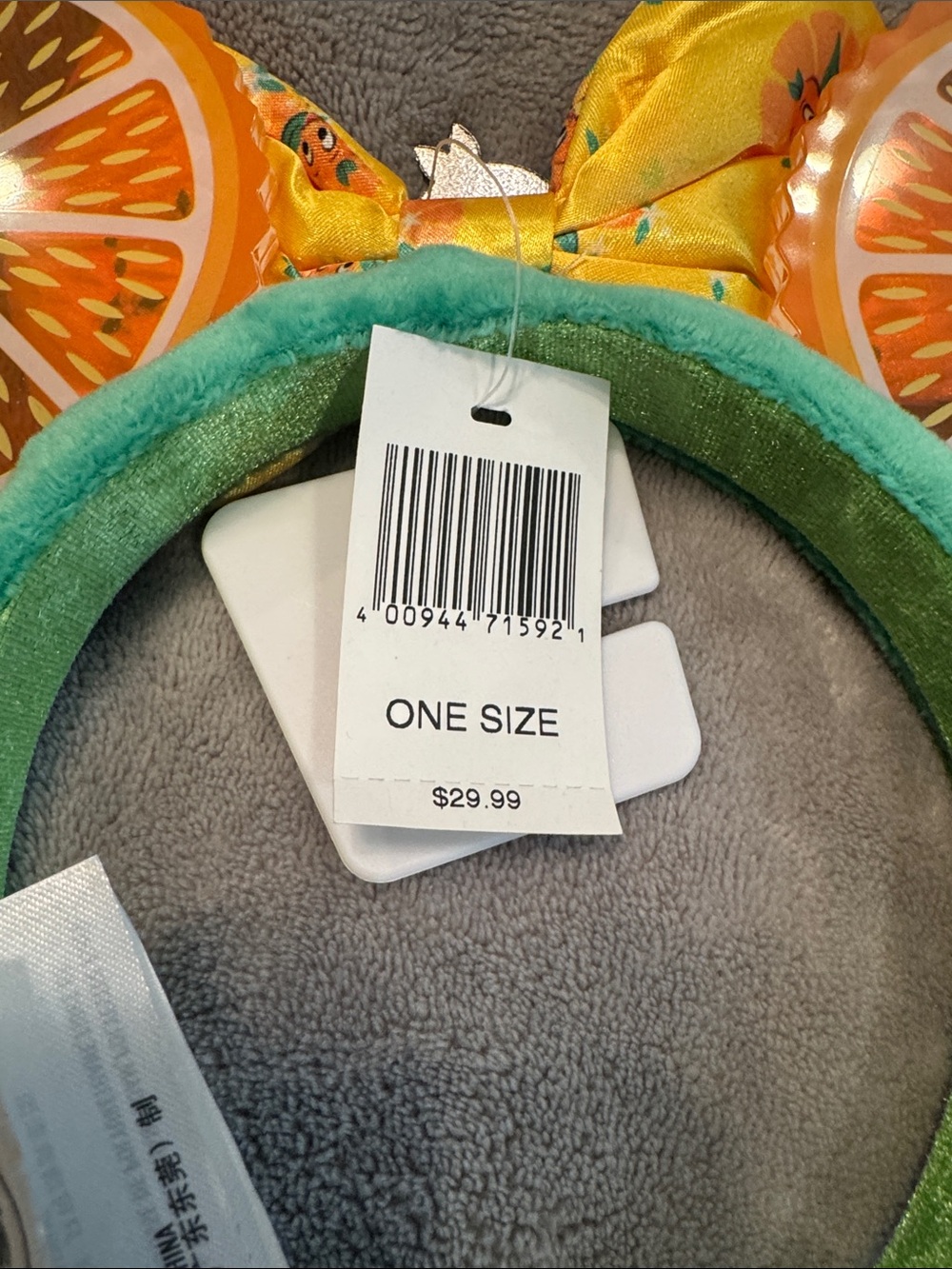 Disney Orange Bird Squeeze Me Ears Headband - Yellow & Green - Picture 2 of 3